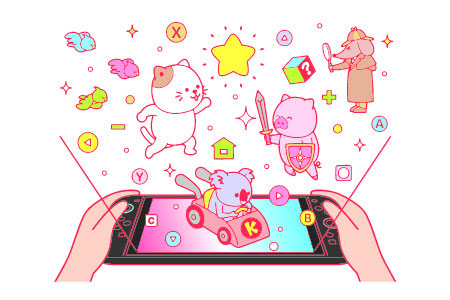 ゲームのイラスト