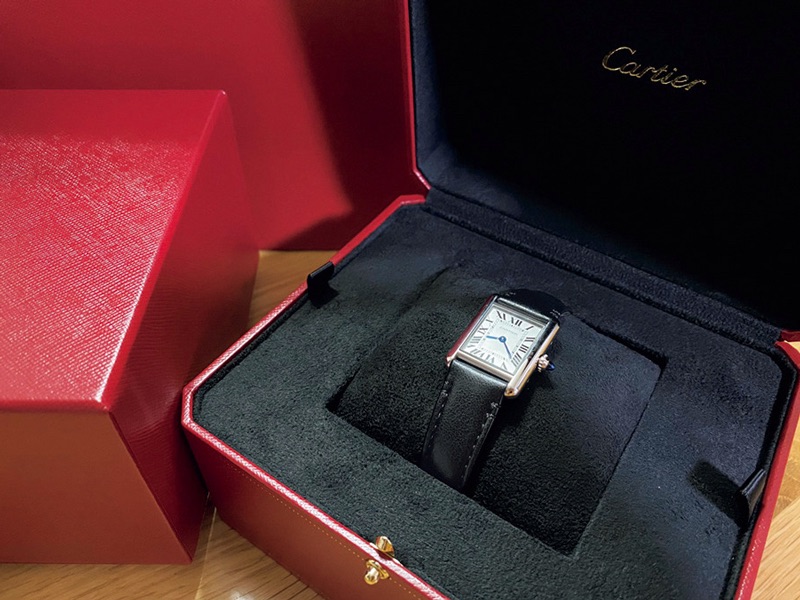 Cartierの時計