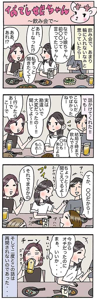 OLあるある漫画「飲み会で」