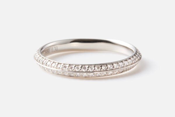 Magnolia Eternal Pavé Band Ring