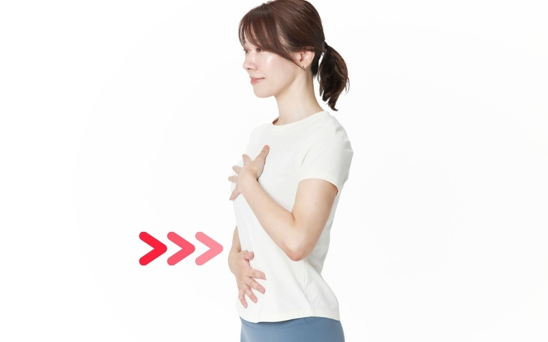 ウォーキングに役立つ呼吸法③