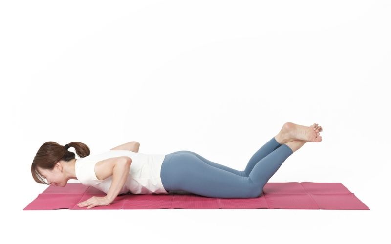 ウォーキングと合わせてダイエット効果UP：上半身の筋トレ②