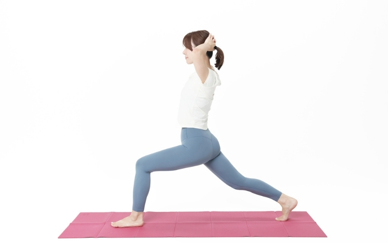 ウォーキングと合わせてダイエット効果UP：下半身の筋トレ②