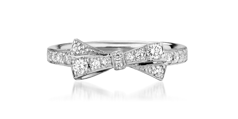 DIAMOND BOW リング