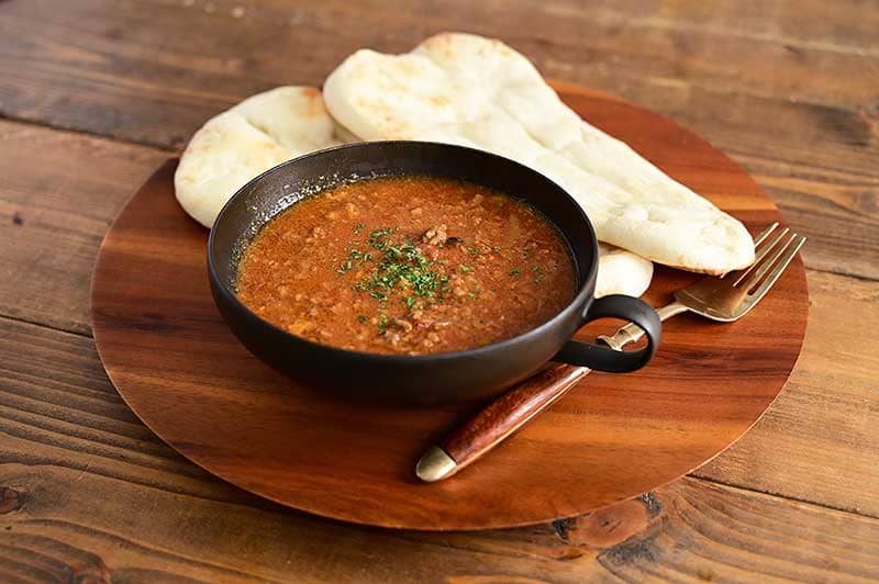 ナンとインドカレー