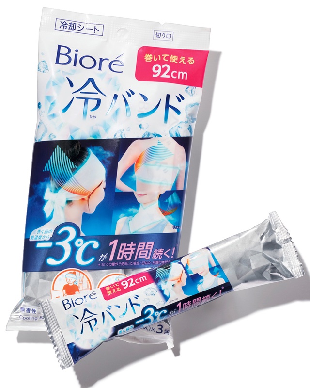 花王 ビオレ 冷バンド 無香性 3本入り