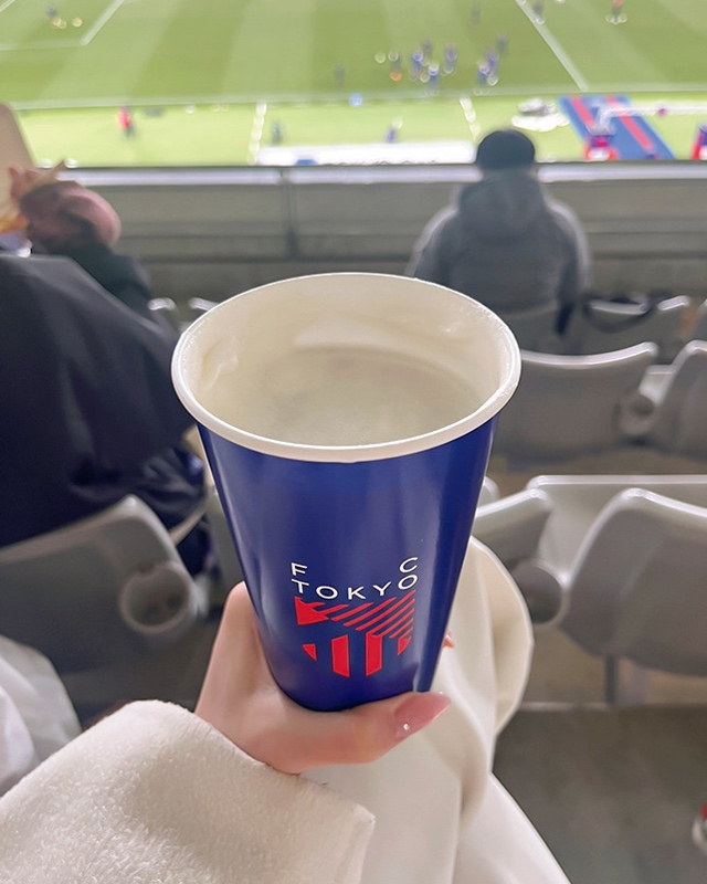 サッカー観戦