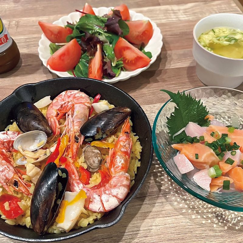 祖岩奈々さんの手料理