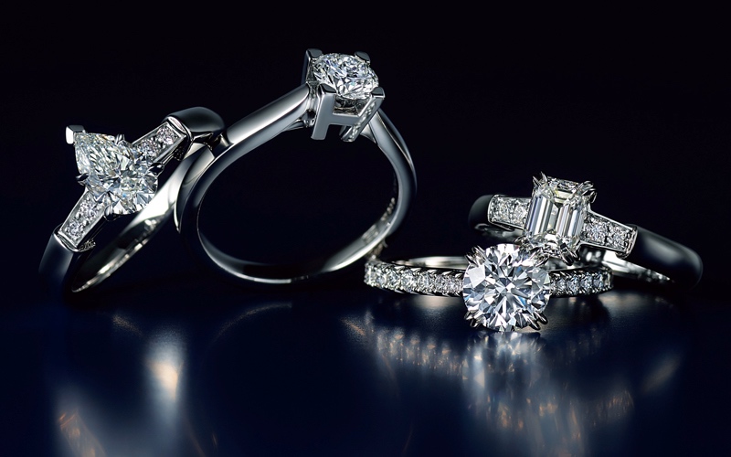 HARRY WINSTON ブライダルリング