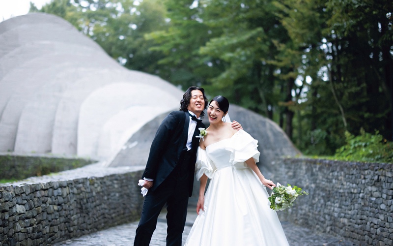オッジェンヌ・谷 桃子さん 結婚式