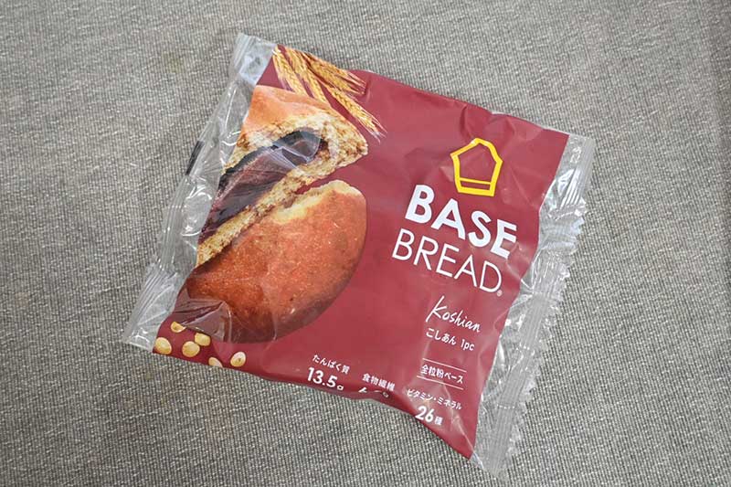 BASE ブレッド こしあん パッケージ