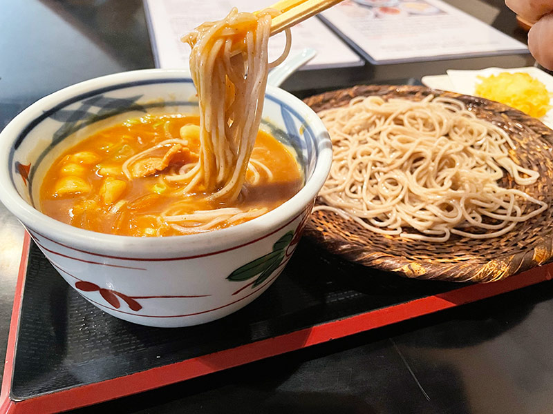 築地|長生庵のカレーそば