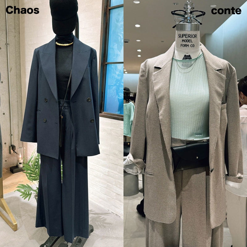 ジャケパンセットアップ