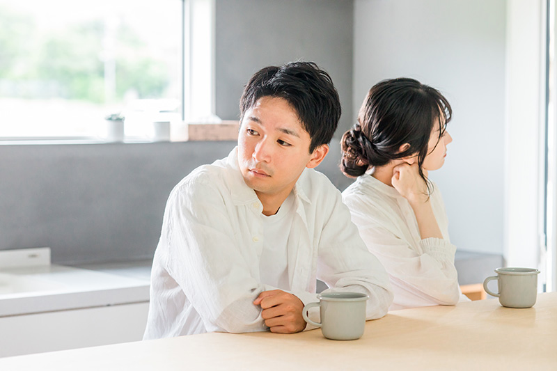 冷めたカップル