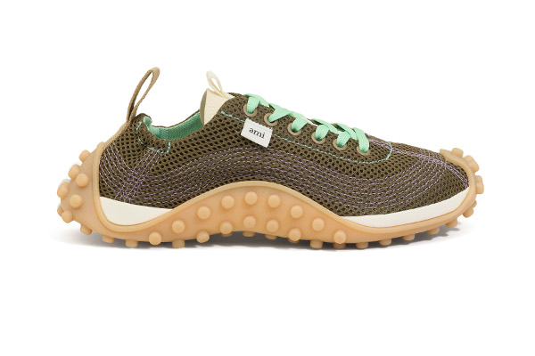グリーン メッシュ ミラージュ ロートップ スニーカー¥69,300