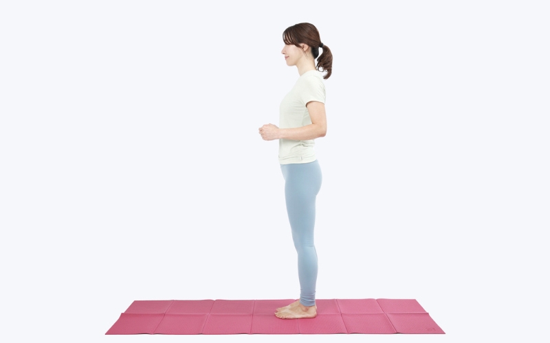 有酸素運動:もも上げ①