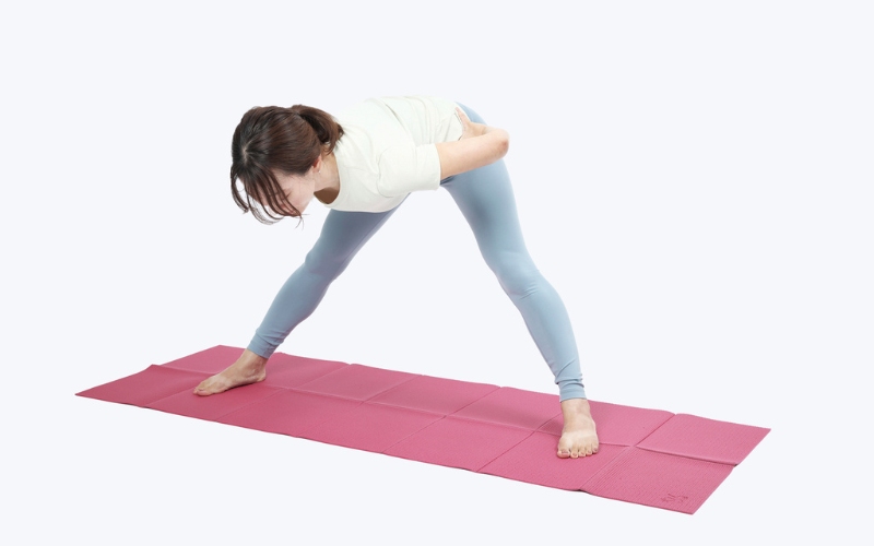 プラサリータ・パードッターナ・アーサナ②