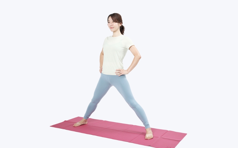 プラサリータ・パードッターナ・アーサナ①