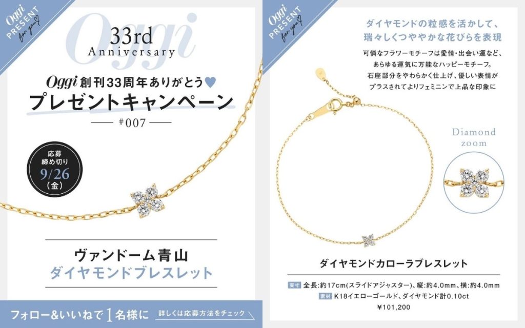 ブレスレットのプレゼント画像