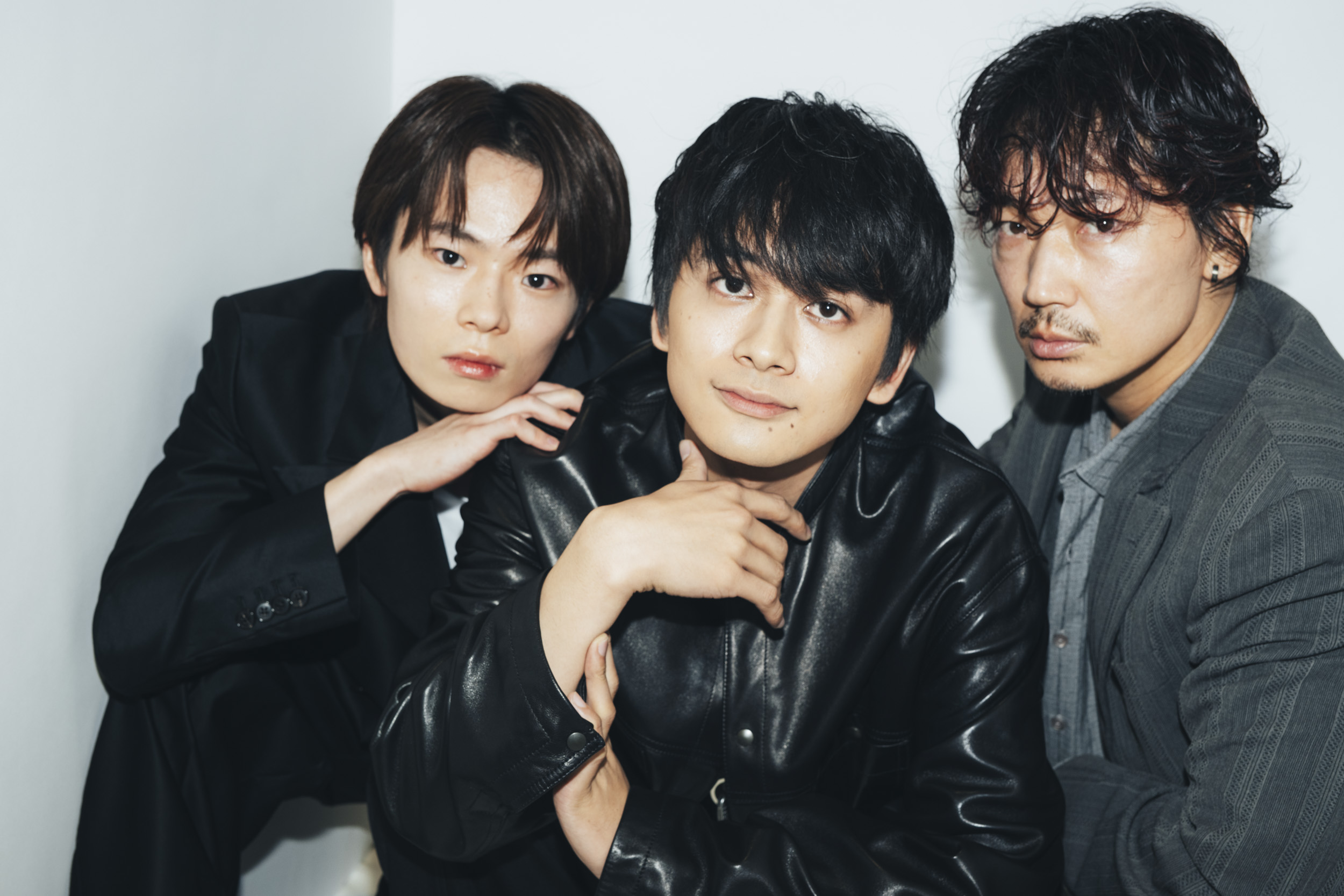 林裕太（マモル役）、北村匠海（タクヤ役）、綾野剛（梶谷役）