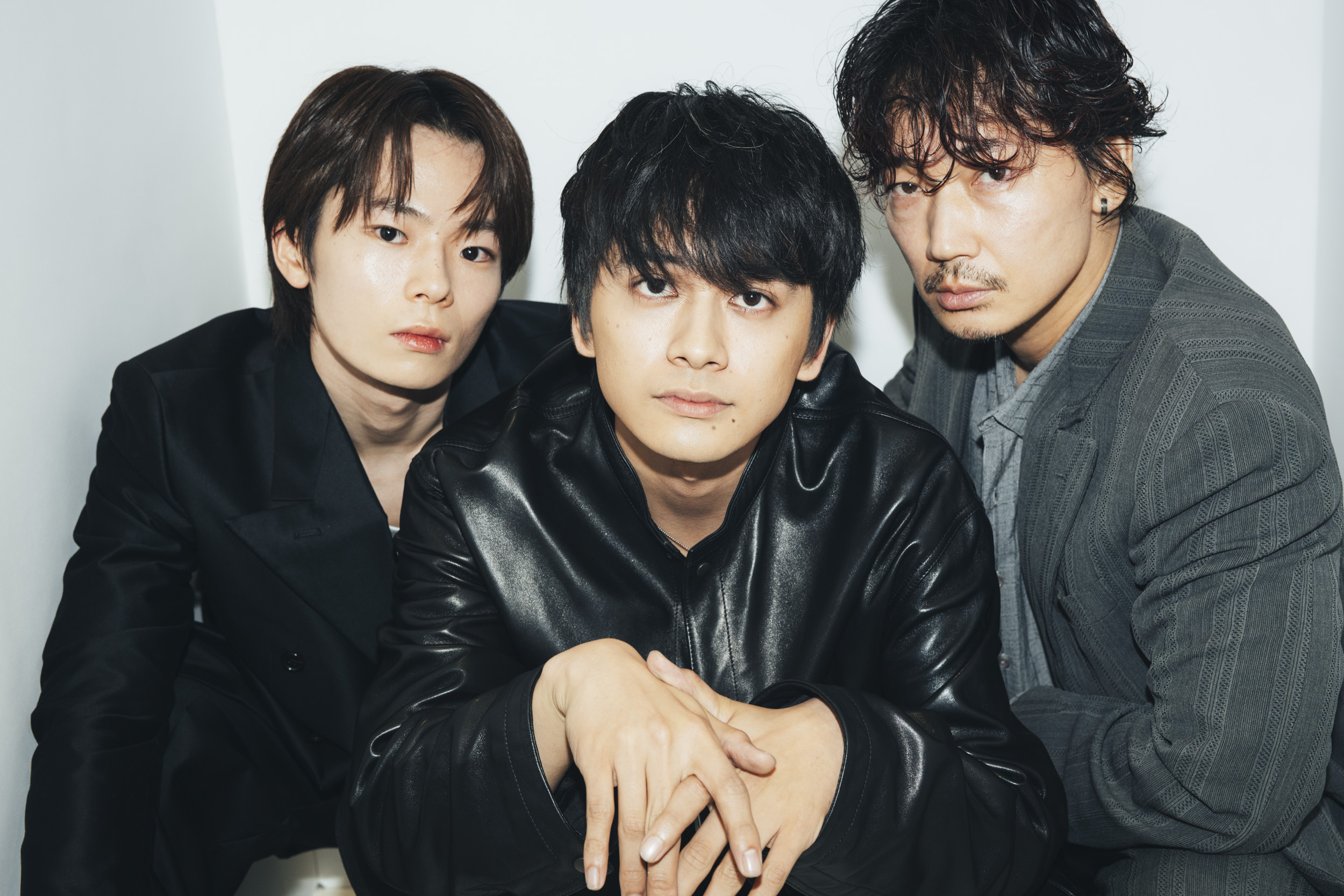 林裕太（マモル役）、北村匠海（タクヤ役）、綾野剛（梶谷役）