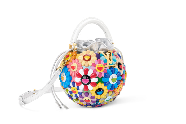 カラフルなフラワーモチーフで埋め尽くしたデザイン