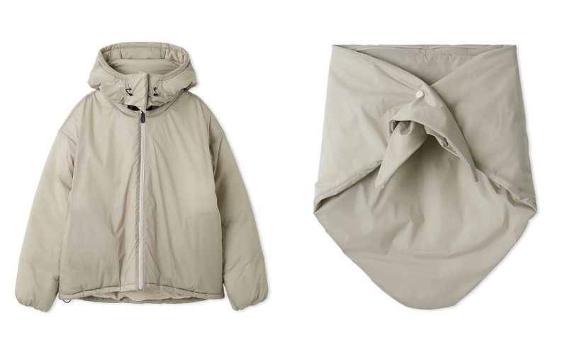 テックフィルブレスサーモコート
ベージュ