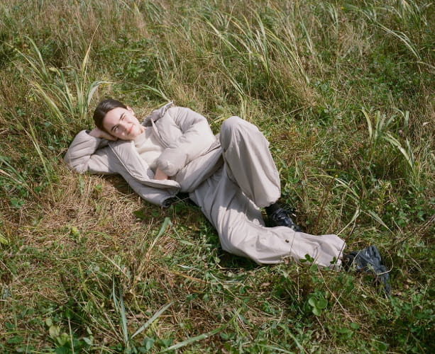 ブレスサーモパンツ着用画像