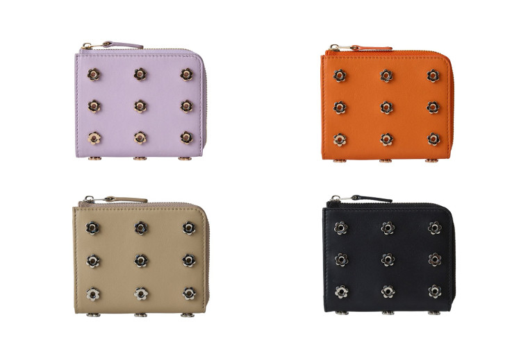 フラワーハトメ ハーフウォレット