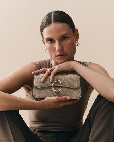 「パンテール ドゥ カルティエ」ミニ チェーンバッグ