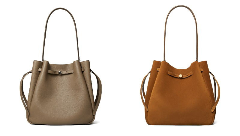 ロミー ラージ バケットバッグ
ティラミス、ブラウン