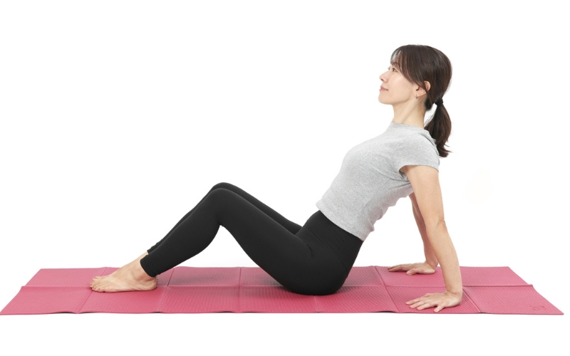 下腹の筋トレ：U字腹筋①