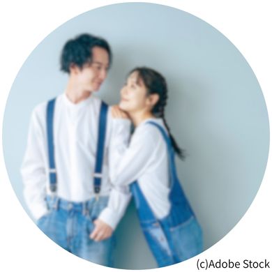 カップルの写真