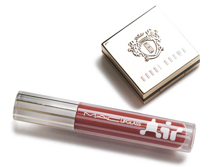 BOBBI BROWNのアイシャドウ&M·A·Cのリップ