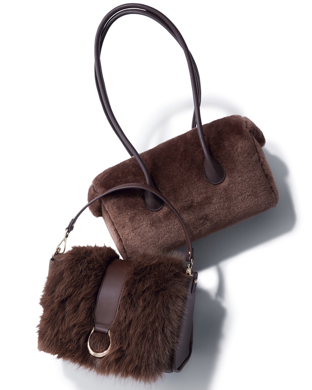 きれいめファーバッグ