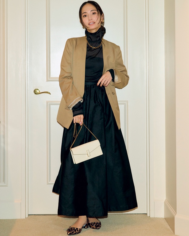 ドレスアップアイテムコーデ