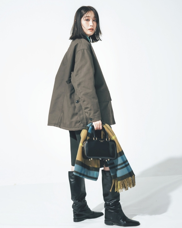 コーデの後姿の写真