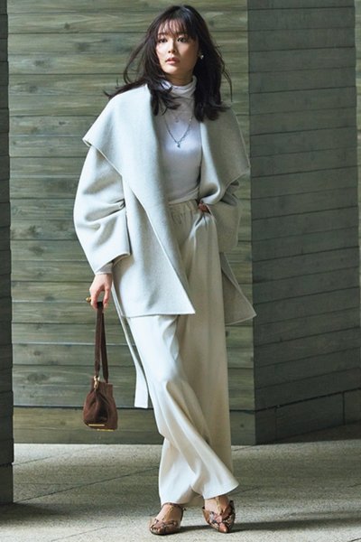 【11/21のコーデ】冬のニュアンシーコーデは“ひとクセデザイン”のコートで盛り上げて