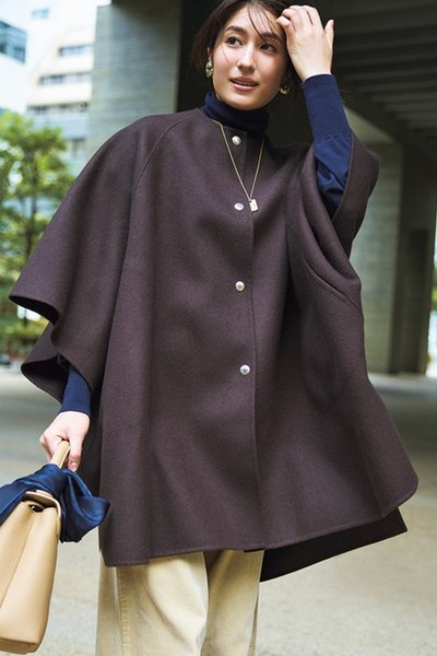 【11/28のコーデ】いつもより華やかな外出スタイルを目指すなら、アウターの着映え力に頼って♡