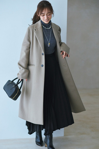 【11/29のコーデ】上質アイテムで演出する、レディな大人かわいいコーデ