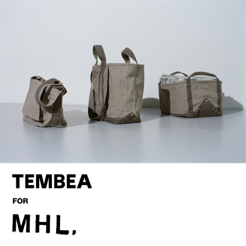 TEMBEA×MHL.バッグ3モデル