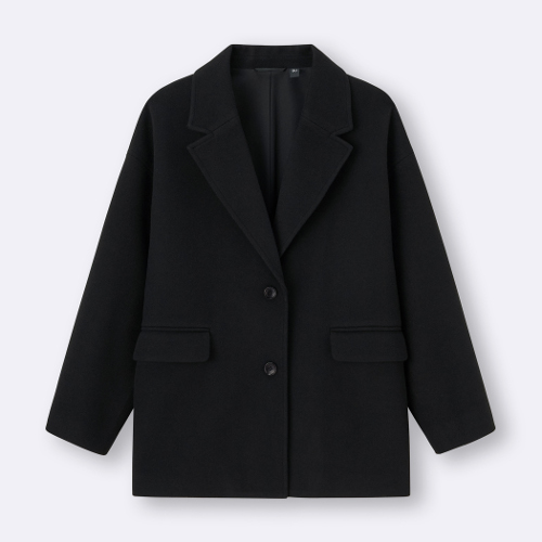 コージーメルトンハーフコート