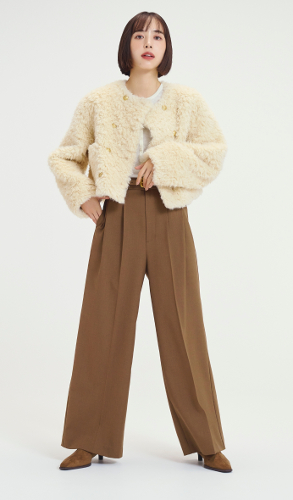 2タックワイドパンツ