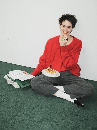 Cotton Cashmere Pullove
Cotton Cashmere Cardigan