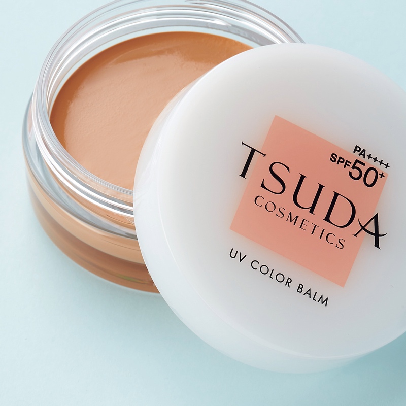 TSUDA COSMETICS UVカラーバーム ライトベージュ