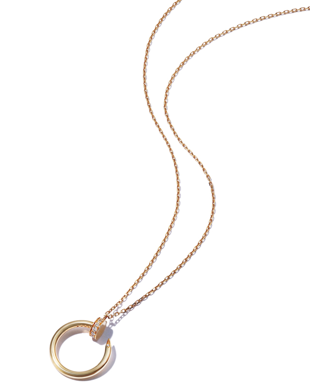 ネックレス［ジュスト アン クル／YG、DIA］