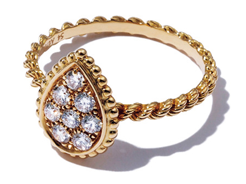 リング［セルパンボエム／YG、DIA／予定価格］￥726,000（ブシュロン クライアントサービス〈ブシュロン〉）