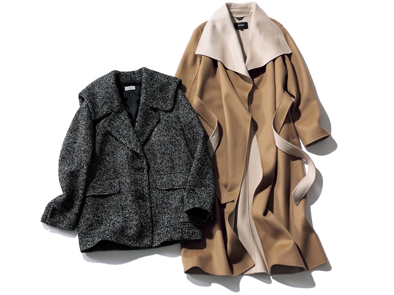 ひとクセデザインのアウター