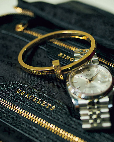 時計とバングル