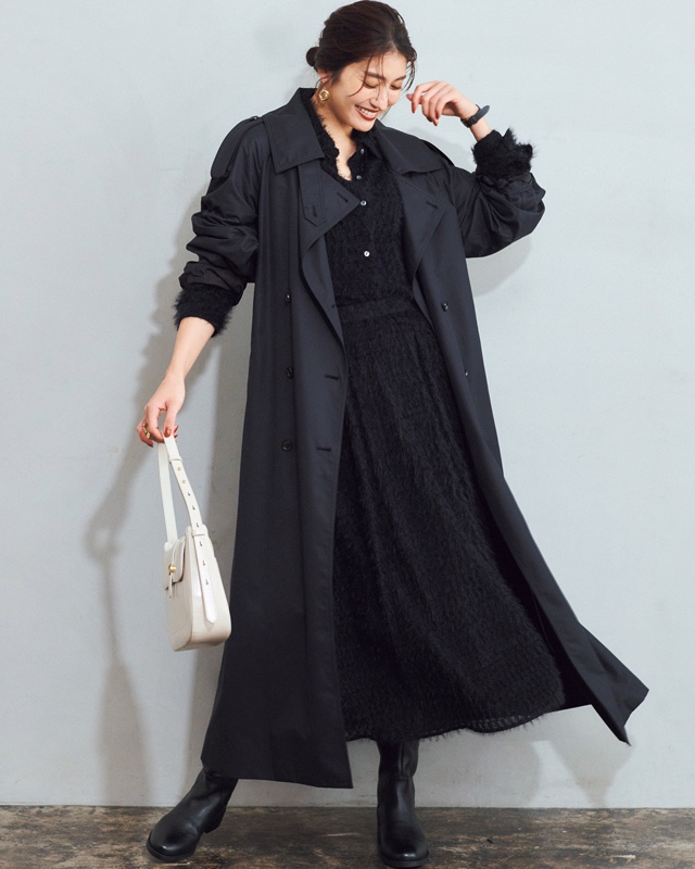 シャツ×スカートセットアップ